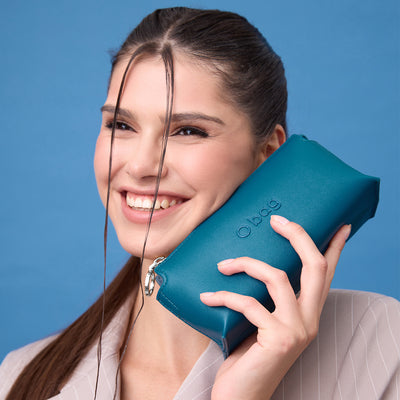 O BAG VARNA DOUBLE BEATY POCHE IN SUSTAINABLE ECO-LEATHER (2 pieces pack)