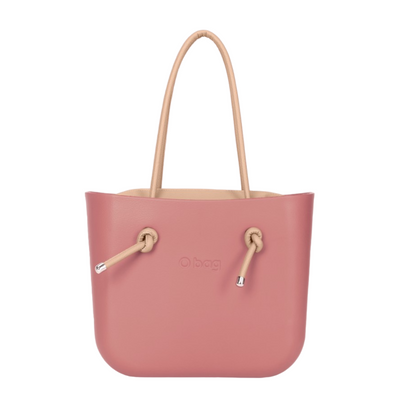 O BAG CLASSIC XL EXTRALIGHT® WITH INNER BAG EFFECT BOTTALATO & KNOT HANDLES IN ERIKA