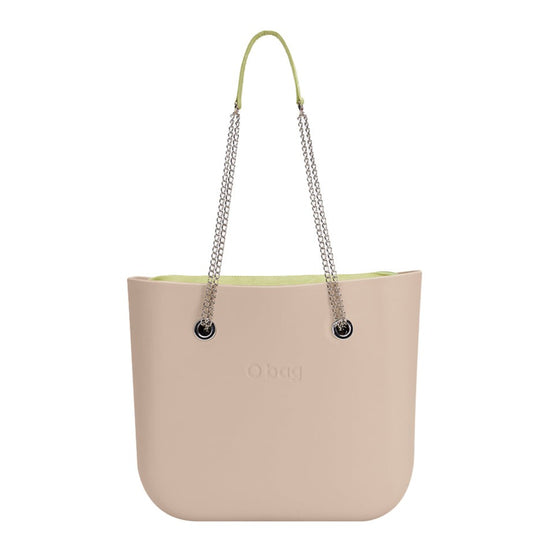 O BAG CLASSIC XL EXTRALIGHT® WITH SUEDE EFFECT FABRIC AVOCADO INNER BA